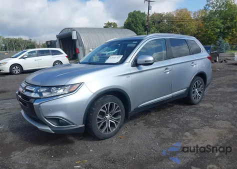 2016 Mitsubishi Outlander Gt из США, поврежденный, VIN JA4JZ4AX9GZ006330